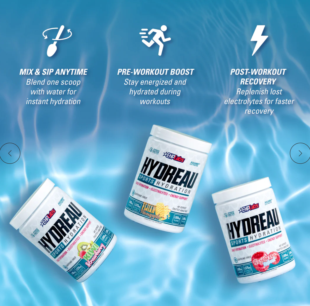 HYDREAU - Sports Hydration - - EHP Labs