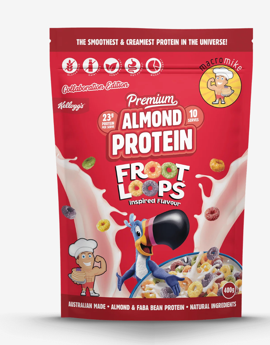 Premium Almond Protein Macro Mike x Kellogg's - Froot Loops - Macro Mike