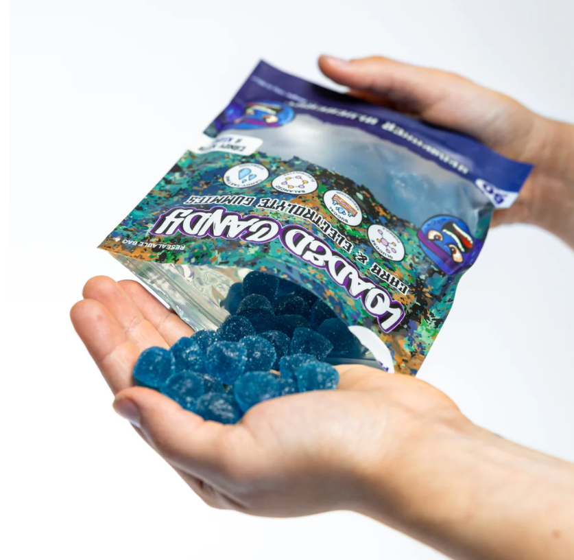 Electrolyte Gummies - BlueBerry - loaded candy