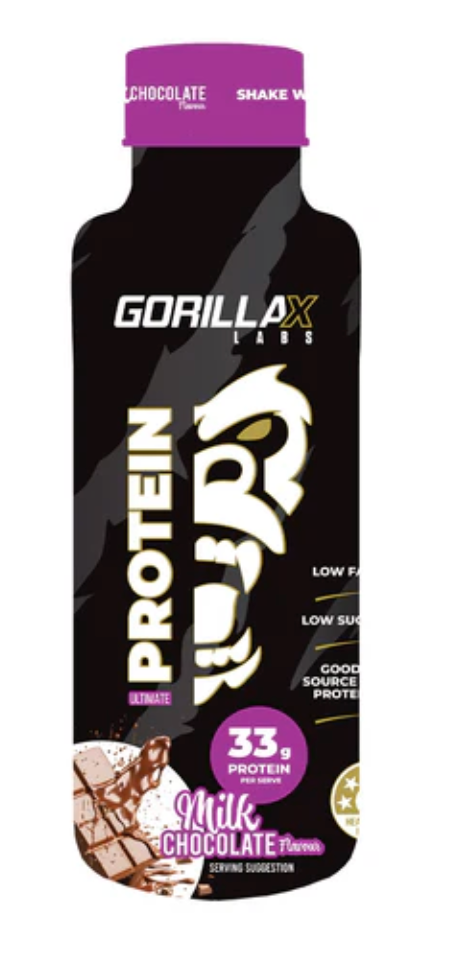 Gorilla Labs Protein Shake - Choc - Ninety Six Fit Apparel