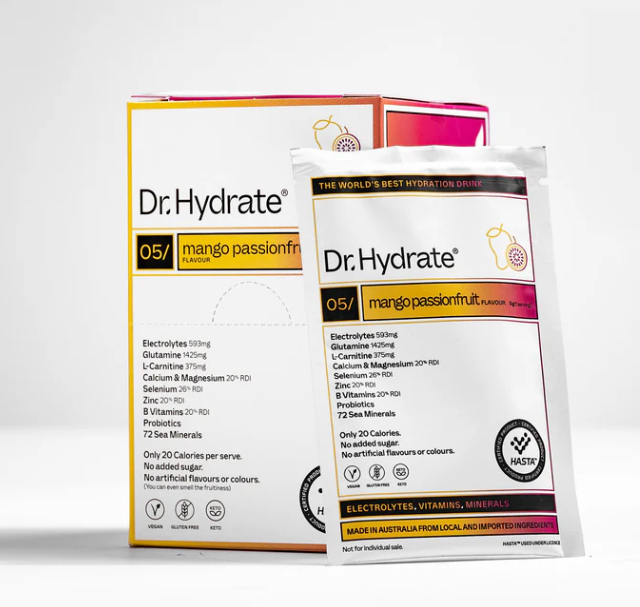 Dr hydrate 15 Sachet Pack - - Ninety Six Fit Apparel