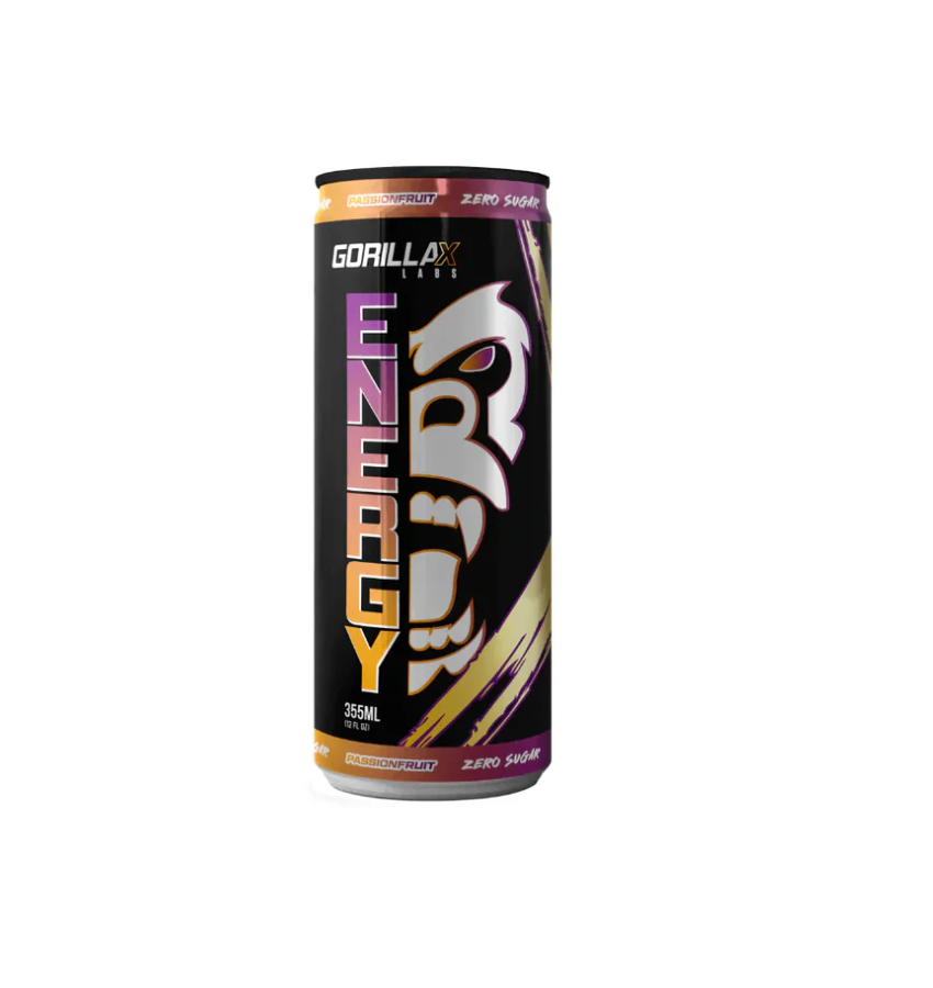 GORILLA X LABS ENERGY CAN - passionfruit - Gorilla X Labs