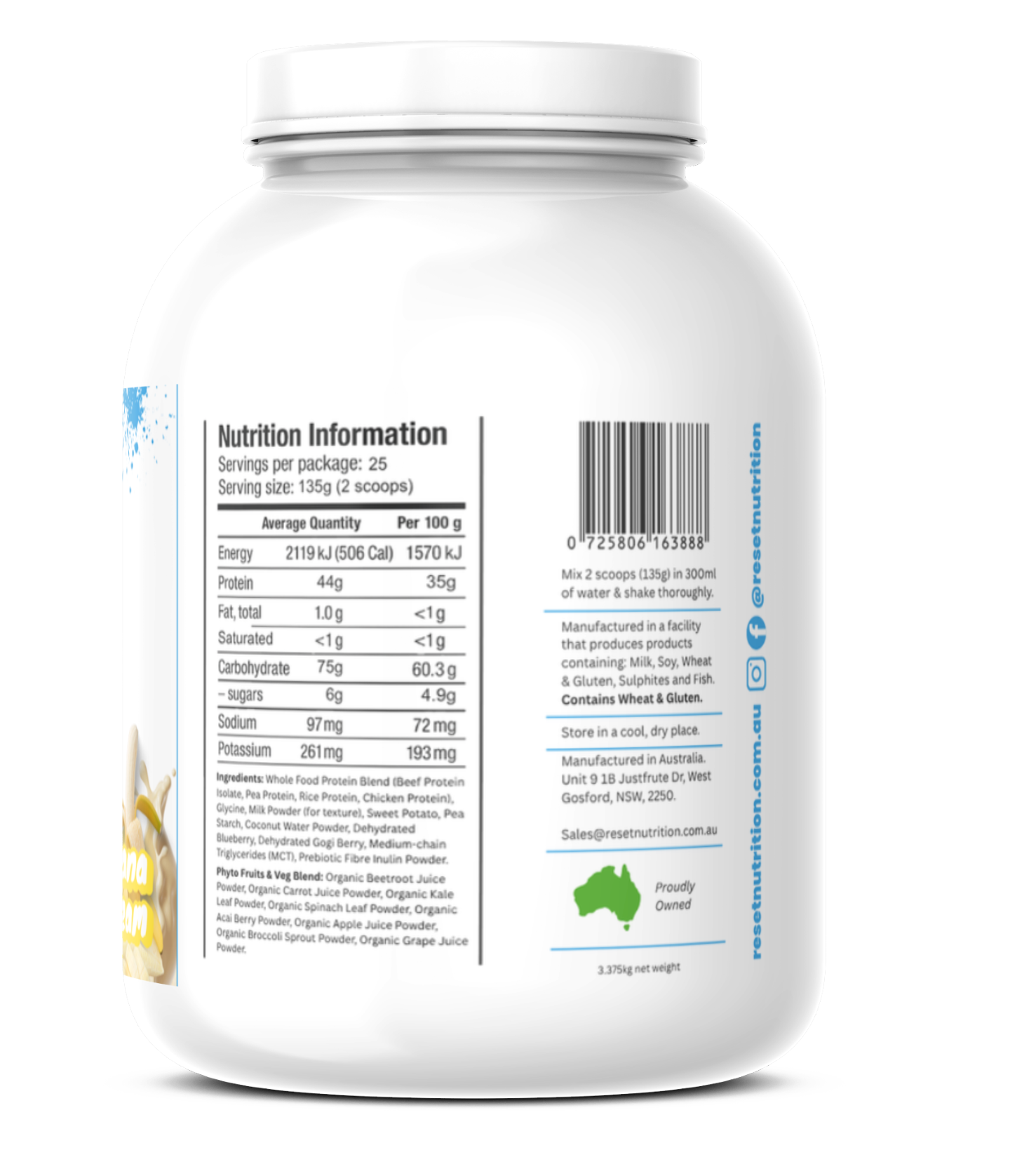 MOG - MEAL ON THE GO - - Reset Nutrition