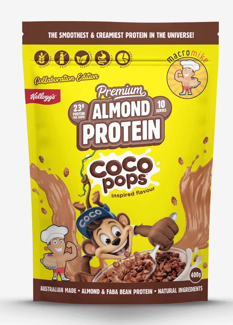 Premium Almond Protein Macro Mike x Kellogg's - Coco Pops - Macro Mike