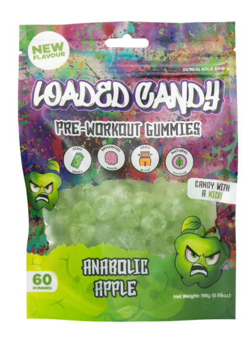 Pre-Workout Gummies - Apple - loaded candy