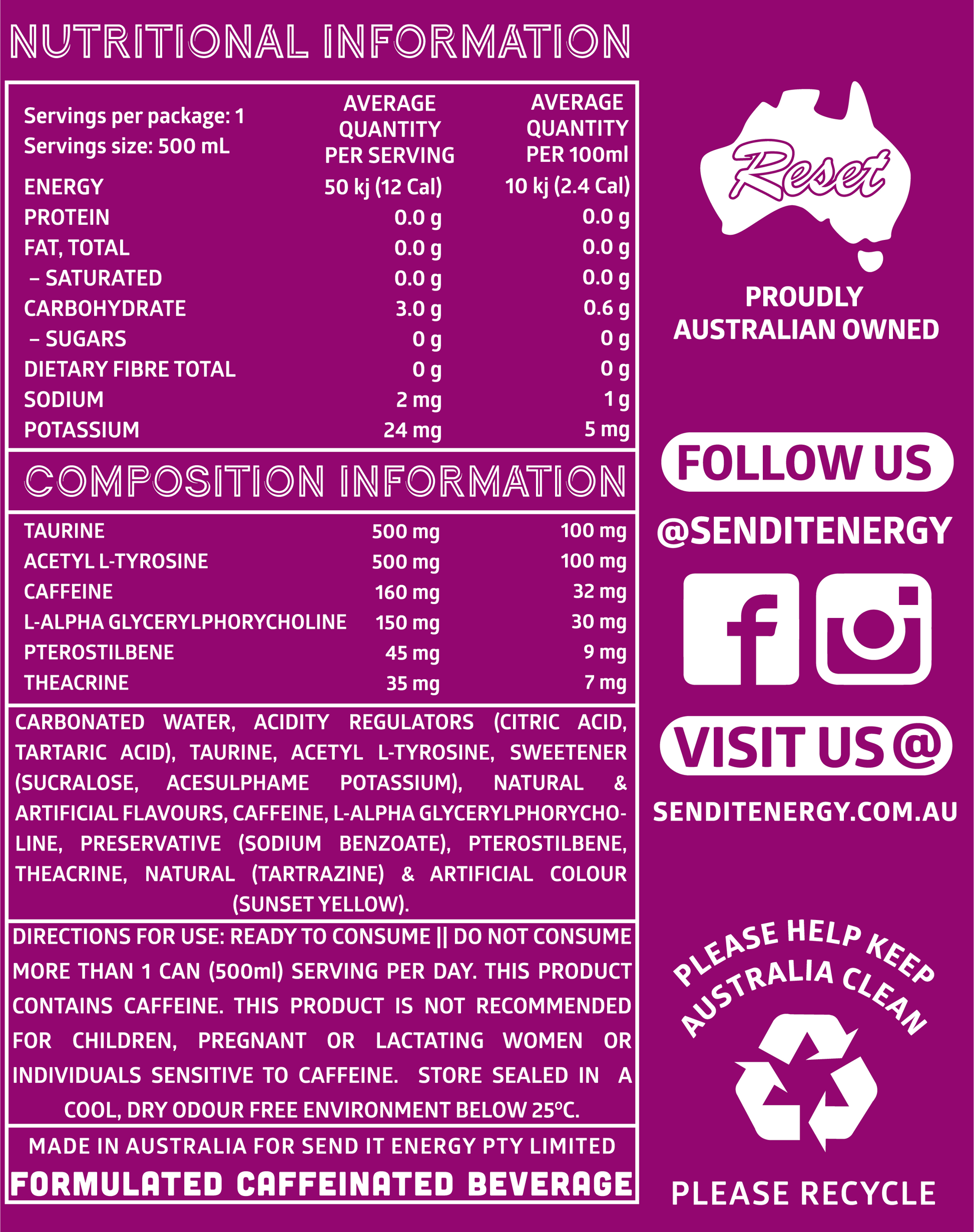 Send it Energy - - Send it