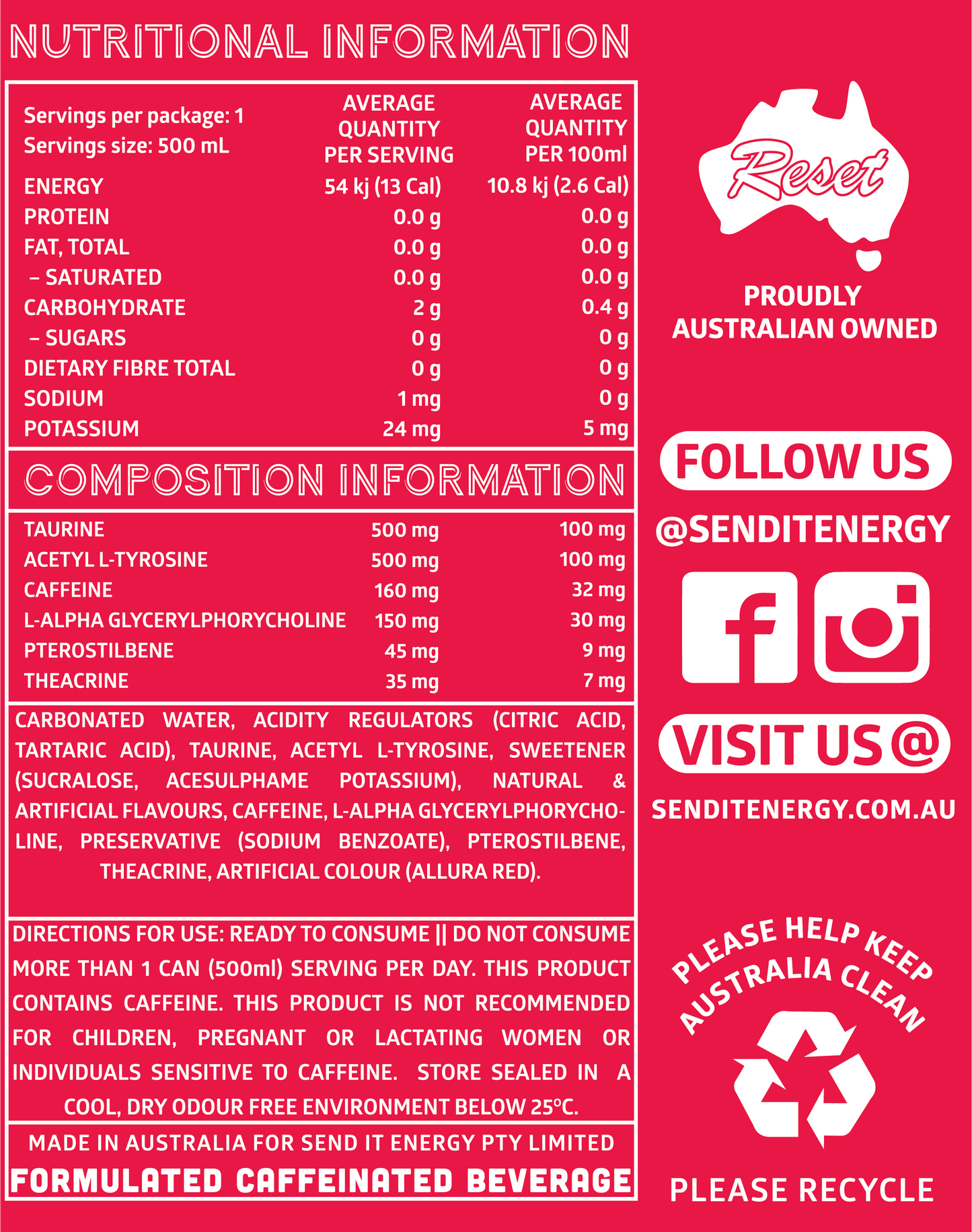 Send it Energy - - Send it