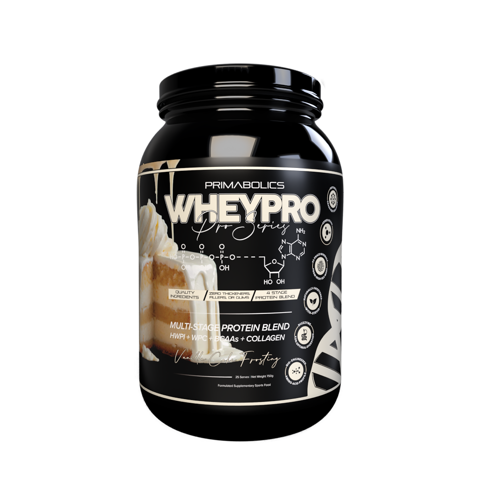 Whey Pro - 27 Serves Vanilla Cake Frosting - Primabolics