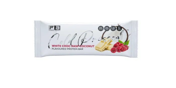 Fibre Boost Protein Bar - White Choc Raspberry Coconut - Fibre Boost