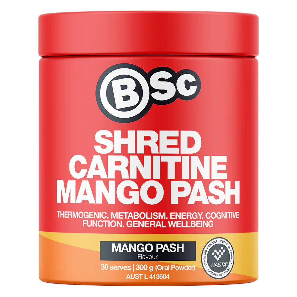 Shred Carnitine - Mango Pash - Body Science