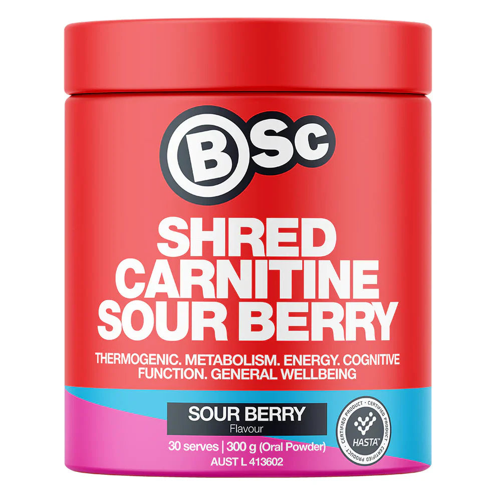 Shred Carnitine - Sour Berry - Body Science