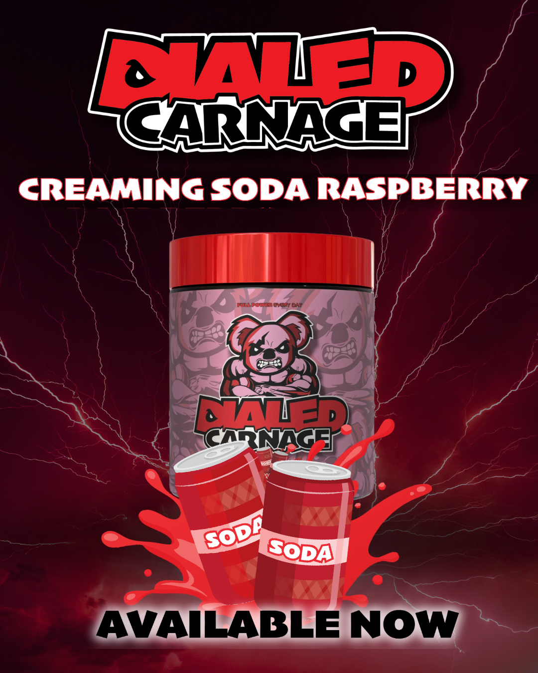 Dialed Carnage - Creaming Soda - The X Athletics