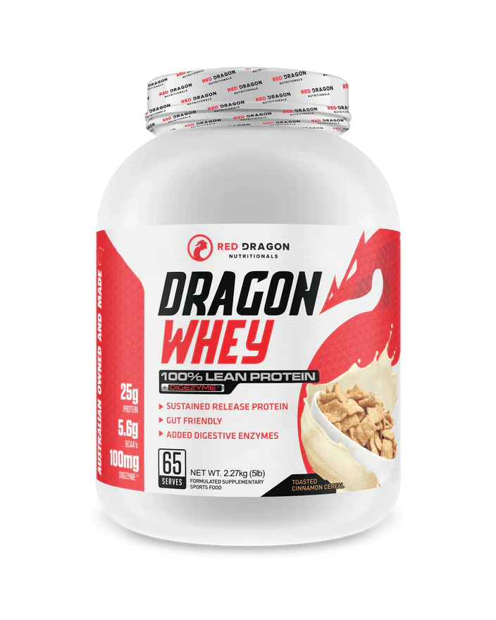 Dragon Whey - 5lb Toasted Cinnamon Cereal - Red Dragon