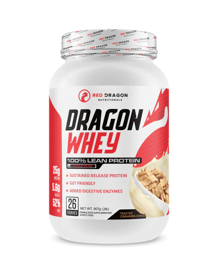 Dragon Whey - 2lb Toasted Cinnamon Cereal - Red Dragon