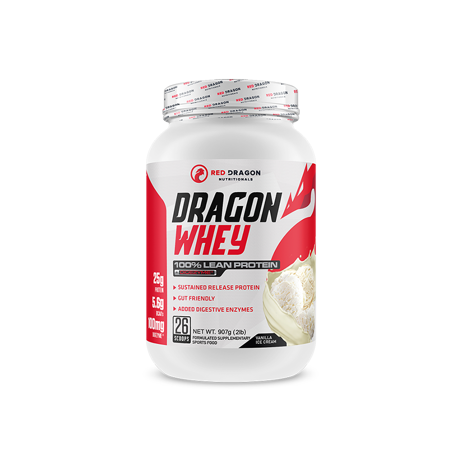 Dragon Whey - 2lb Vanilla - Red Dragon