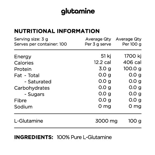 L-Glutamine - - Switch Nutrition