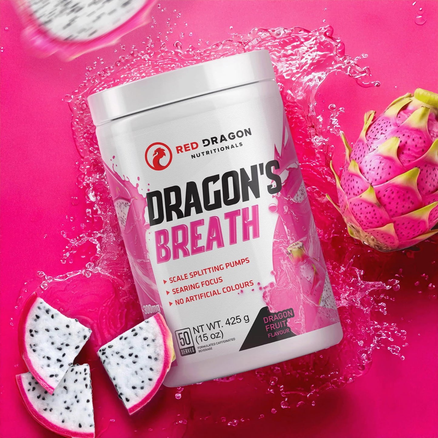 Dragons Breath White - Dragon Fruit - Red Dragon