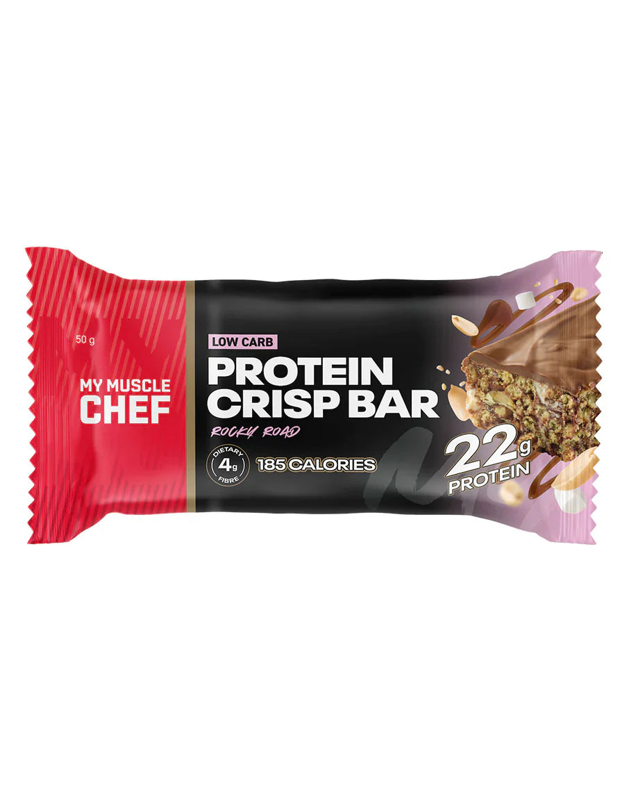 Protein Crisp Bar My Muscle Chef - Rocky Road - Muscle Chef