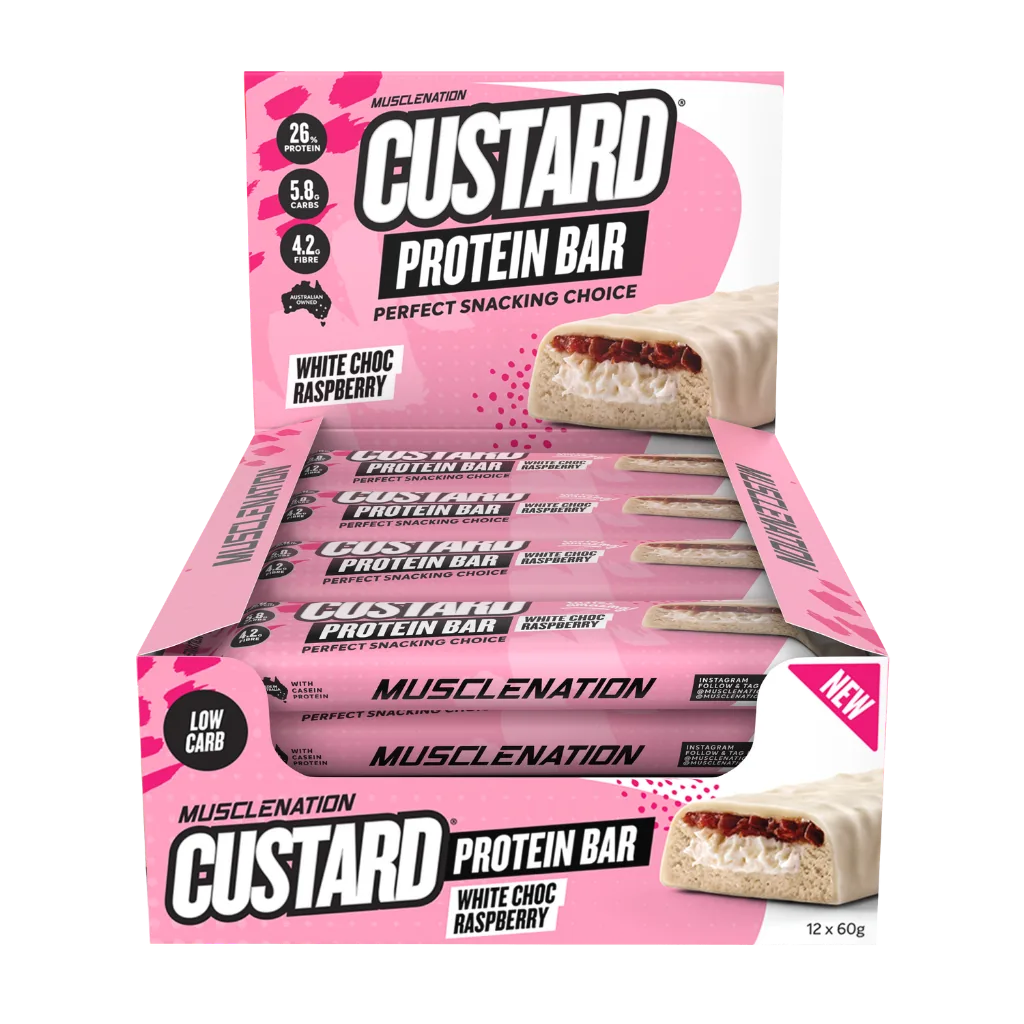 CUSTARD PROTEIN BAR - - Muscle Nation