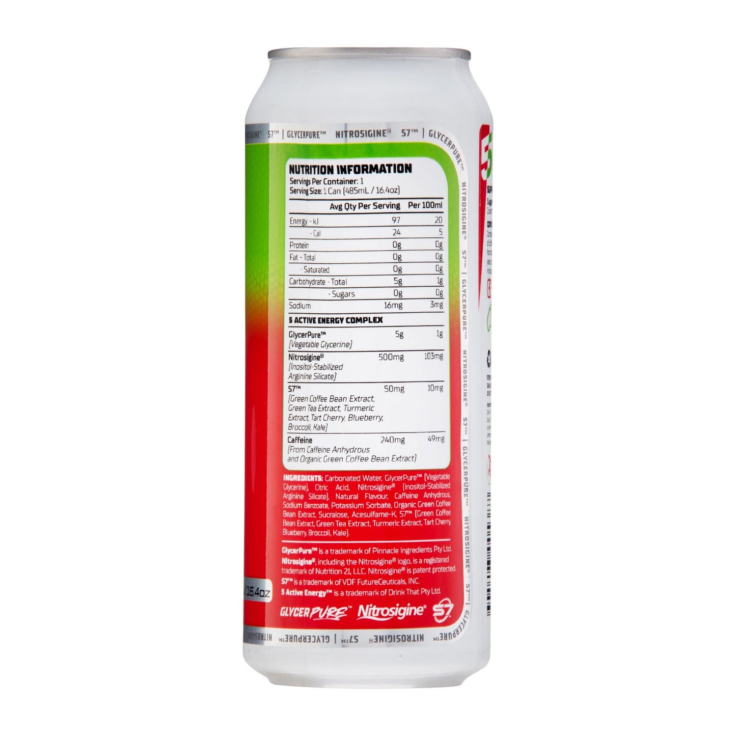 5 Active Cans - - 5 Active